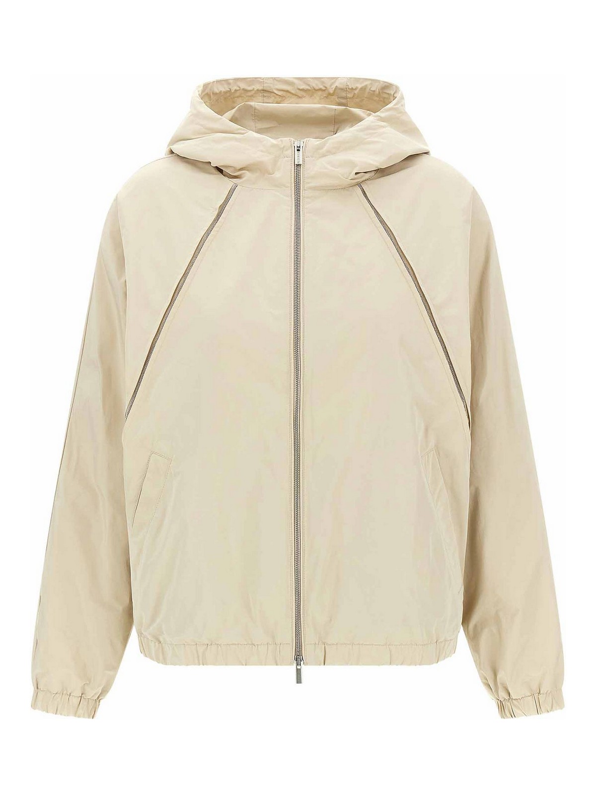 Punto Luce Puffer Jackets Beige