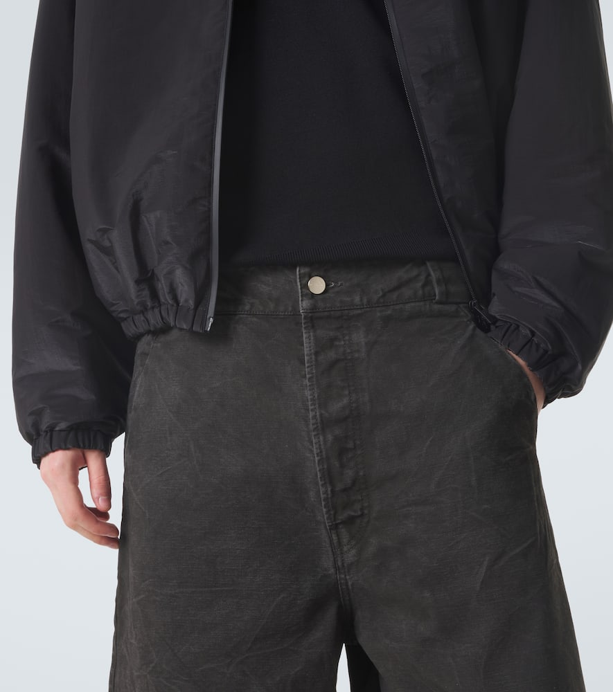 Denim Bermuda shorts