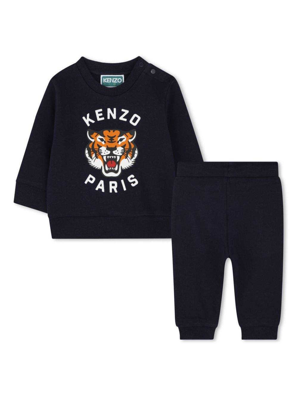 Tiger-print tracksuit set - Pink