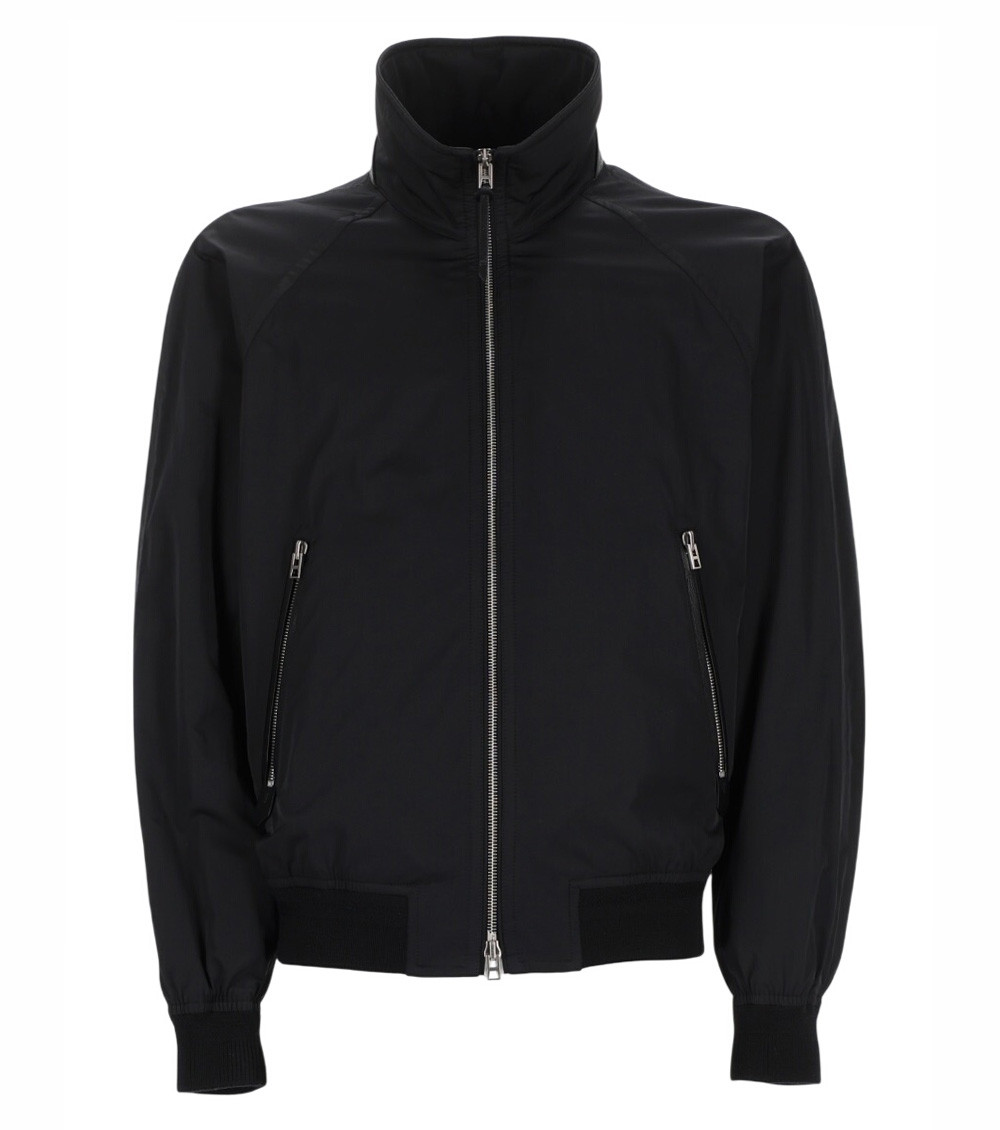 Tom Ford - coat high collar elastic cuffs he