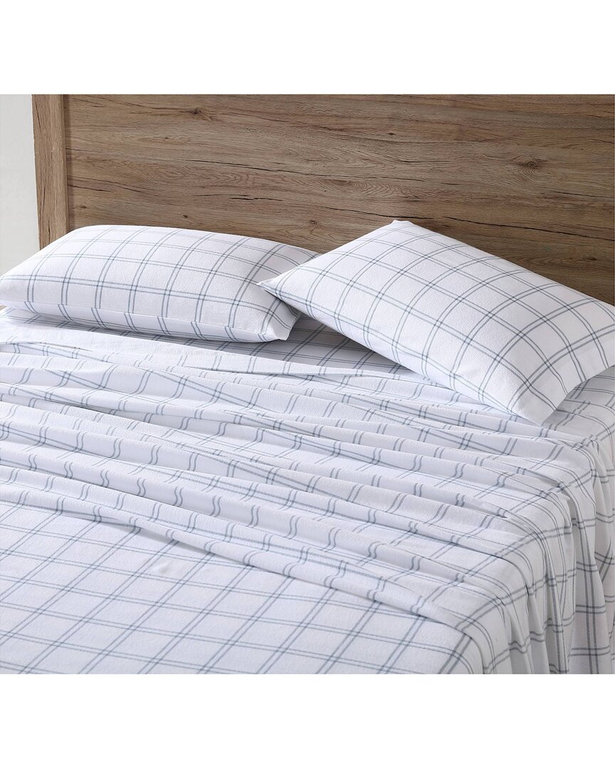 Westridge Plaid 100% Cotton Flannel Sheet Set