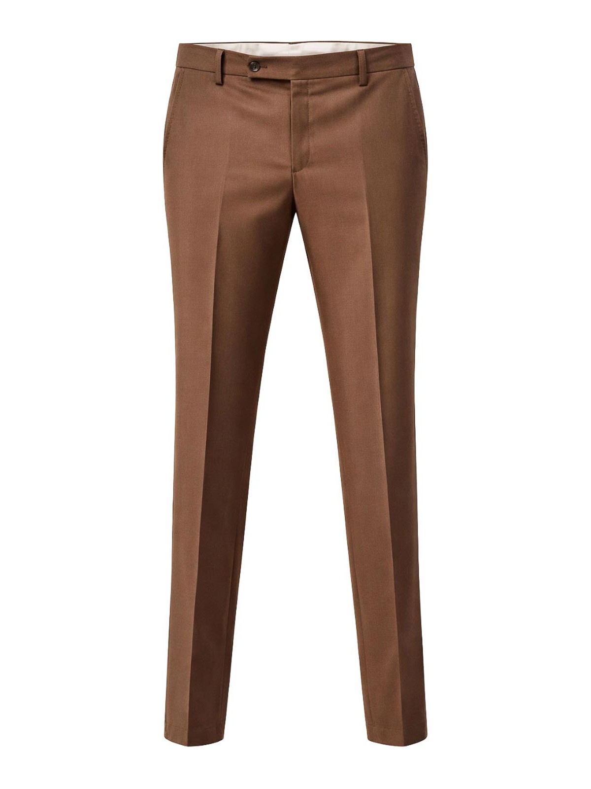 Brown Canonico Fabric Trousers