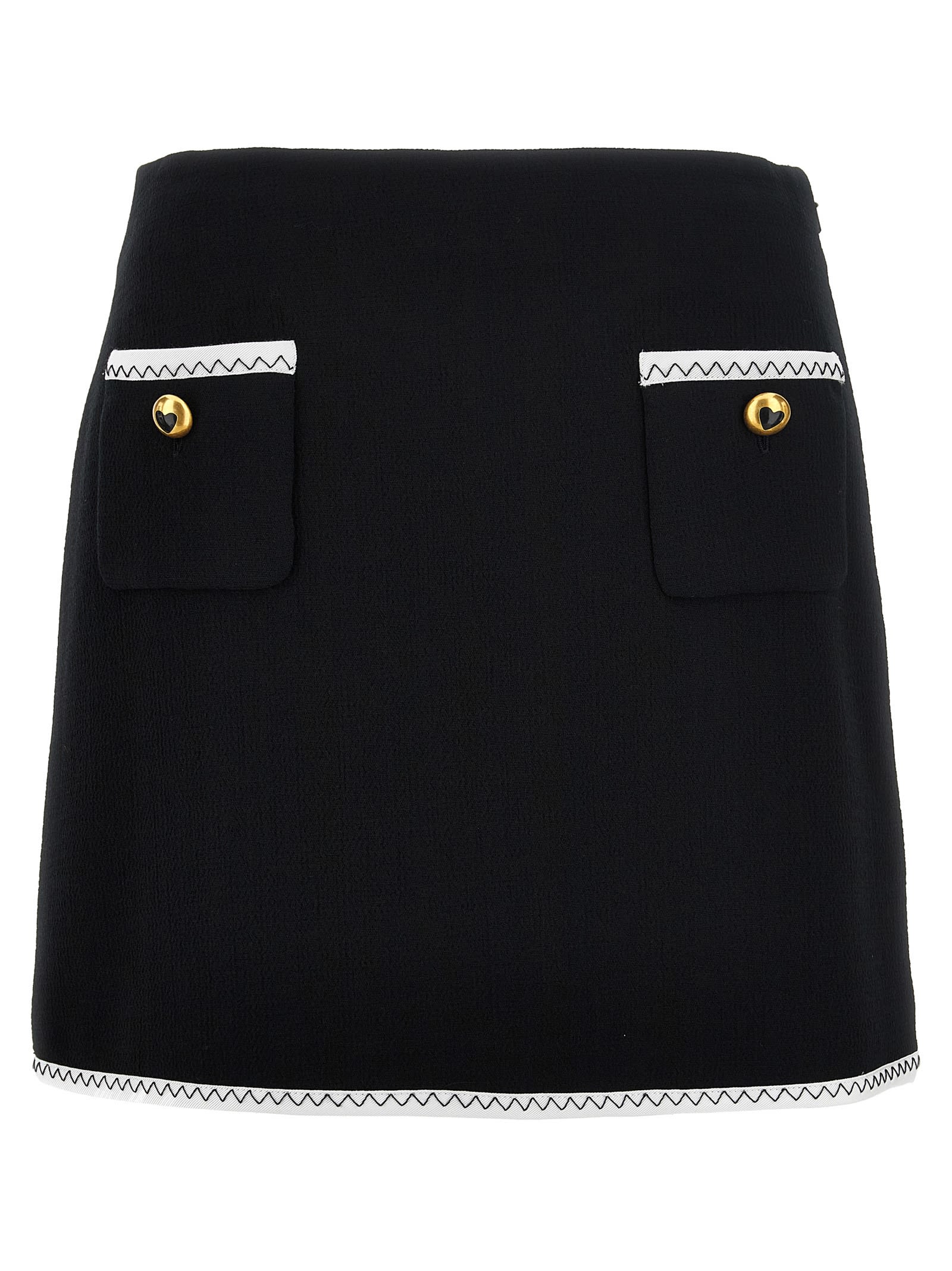 Heart Button Skirt