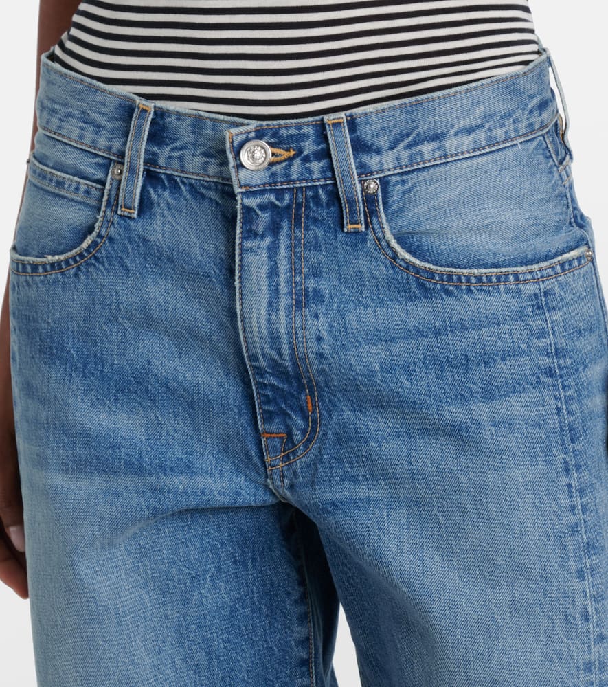 Jackson low-rise wide-leg jeans
