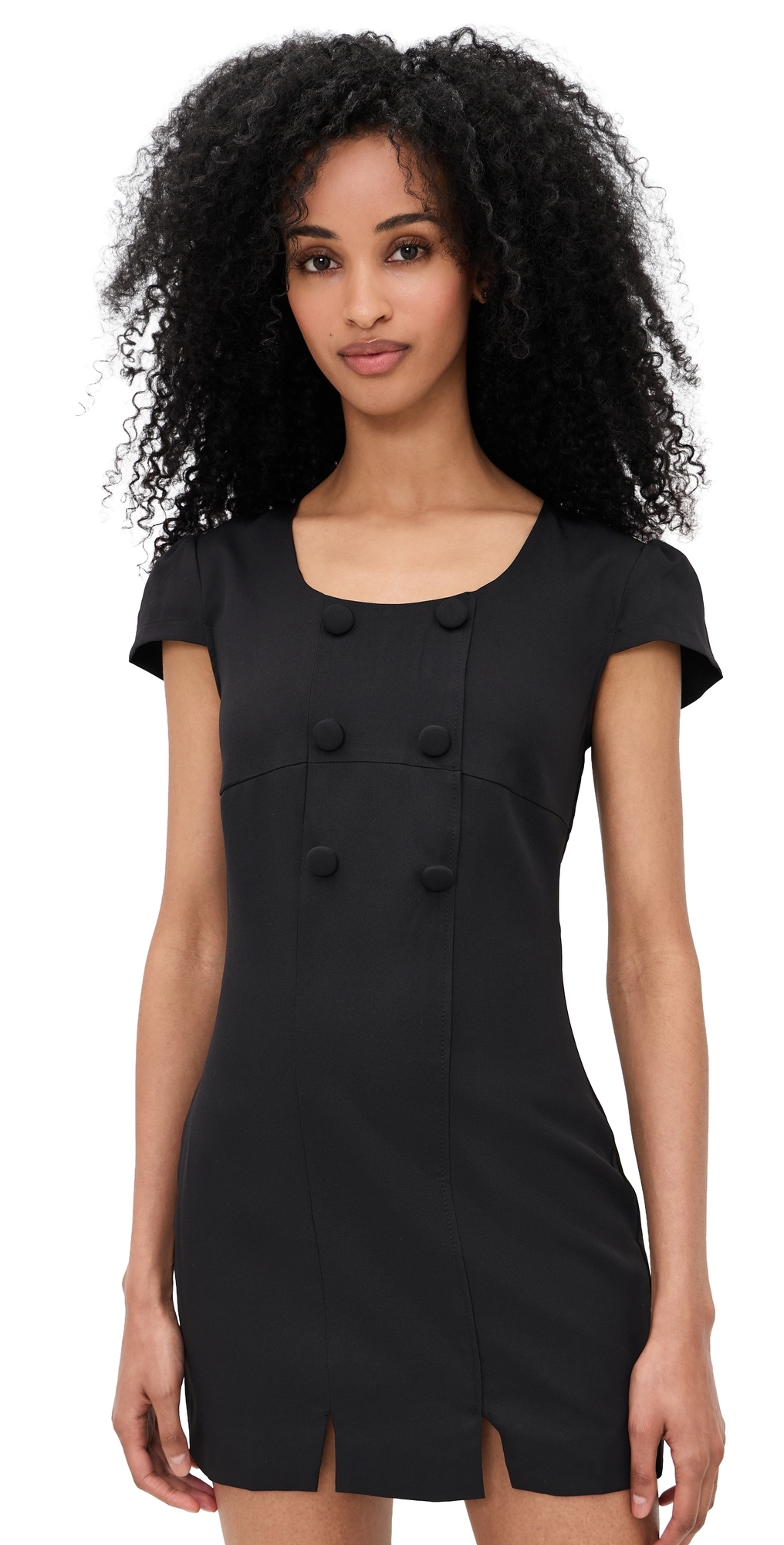 Rosa Mini Dress Noir