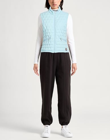 Woman Vest Sky blue Size 6 Polyester, Elastane
