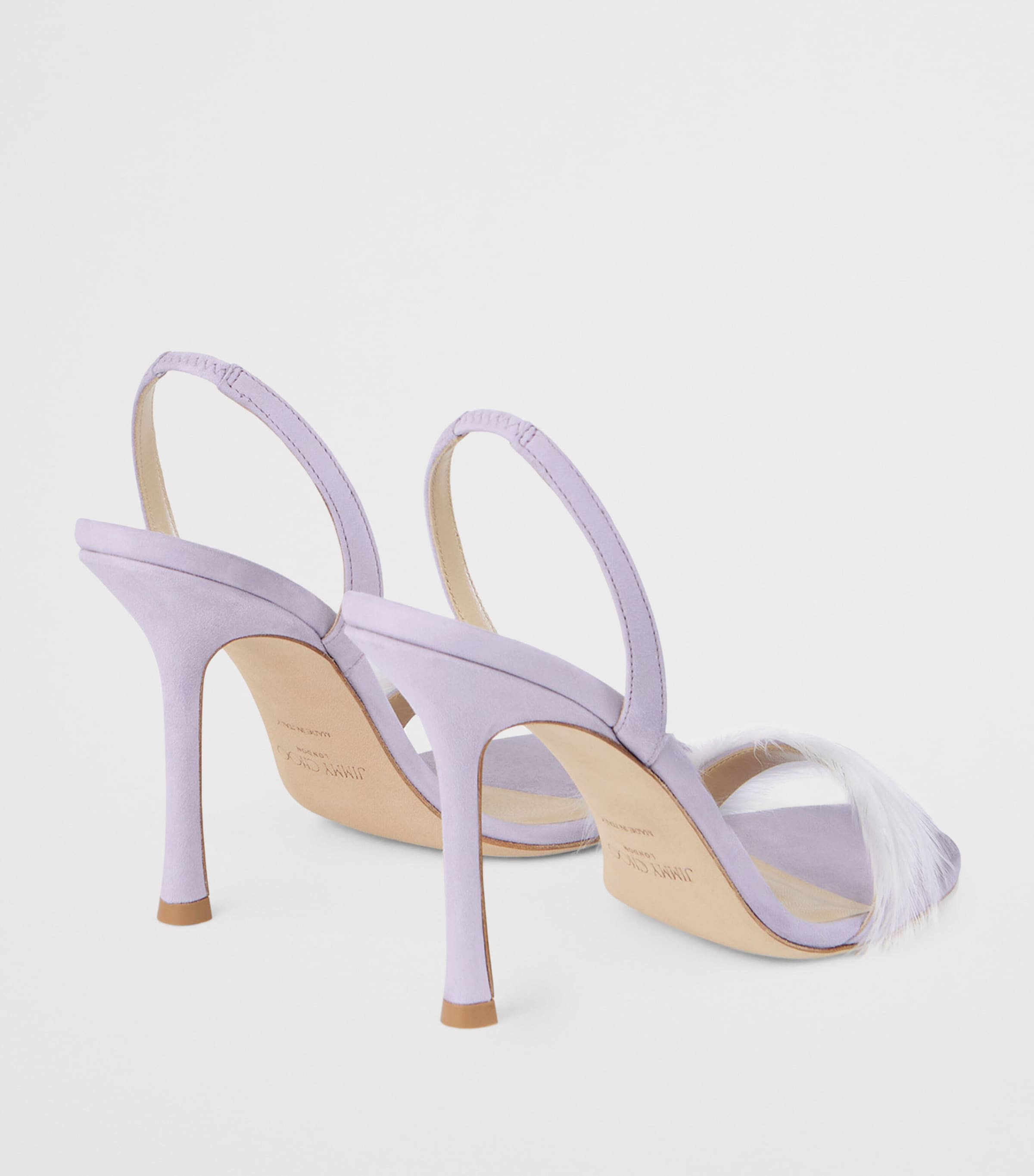 Jimmy Choo Archive Collection: 100 Suede Heeled Sandals