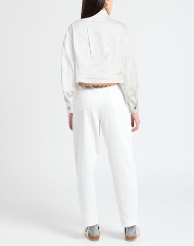Woman Denim outerwear White