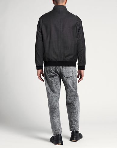Man Jacket Charcoal Size 36 Virgin Wool, Elastane