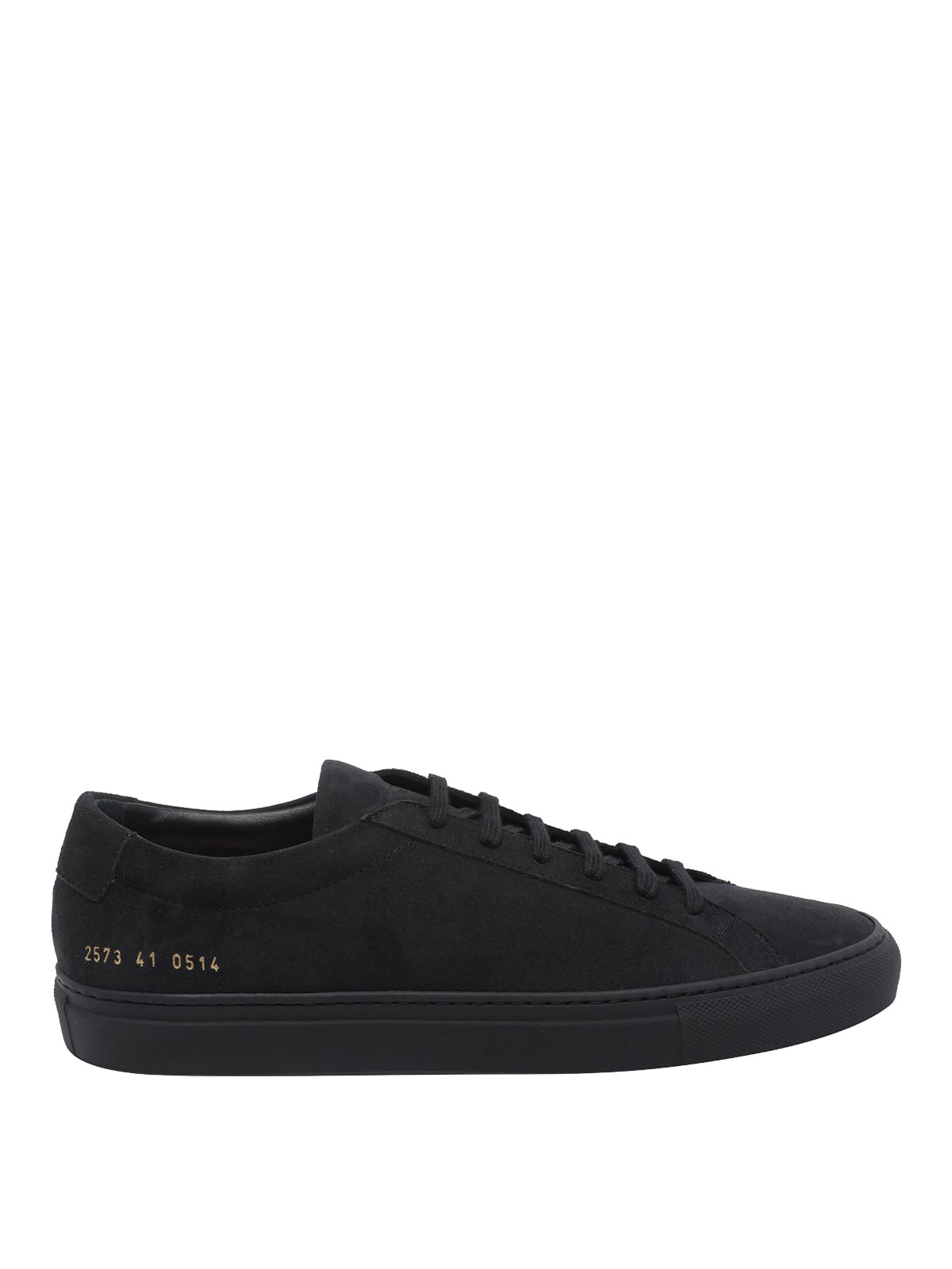 Sneakers Black Suede Leather/rubber Sole - Men