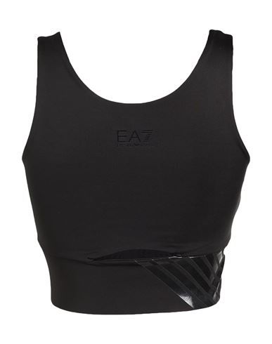Woman Top Black Size S Polyester, Elastane