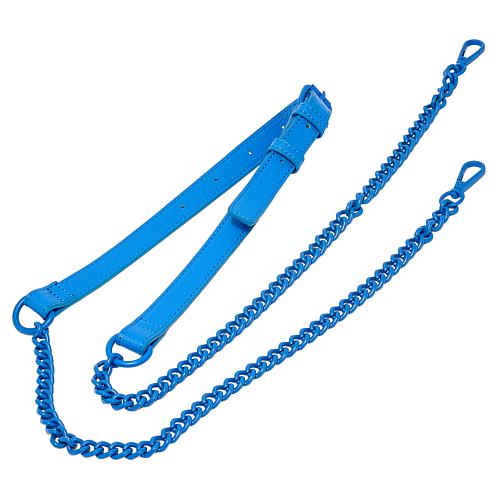 Adjustable Chain Detail Crossbody Strap