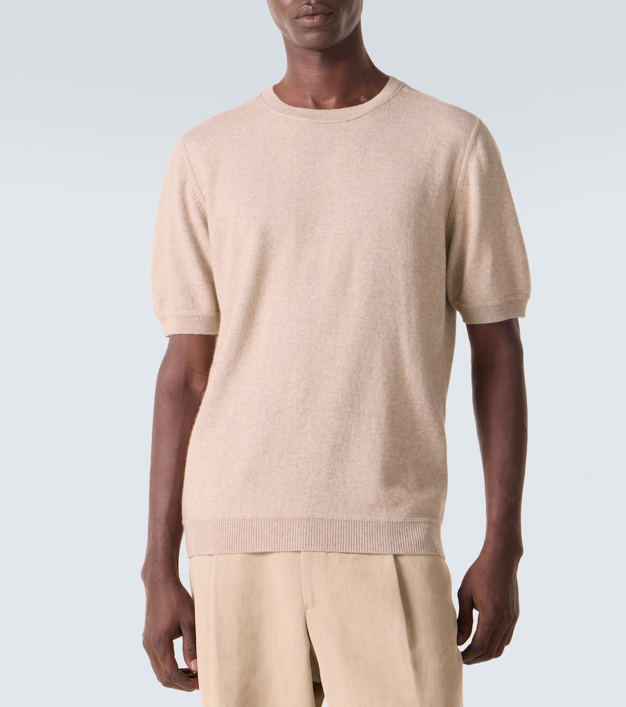 Cotton and cashmere sweater