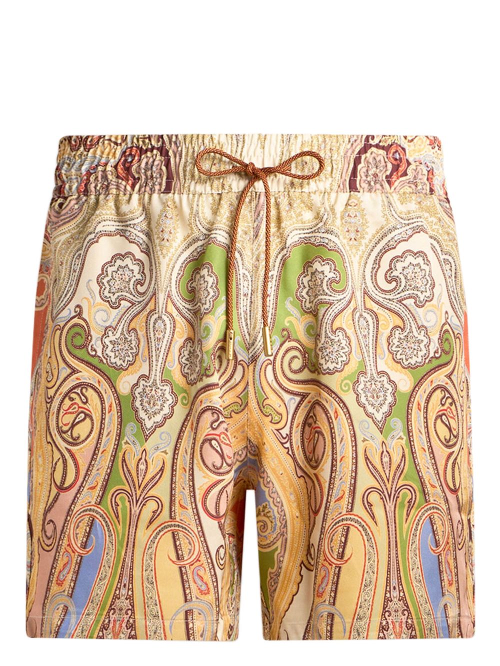 Paisley-print swim shorts - Neutrals