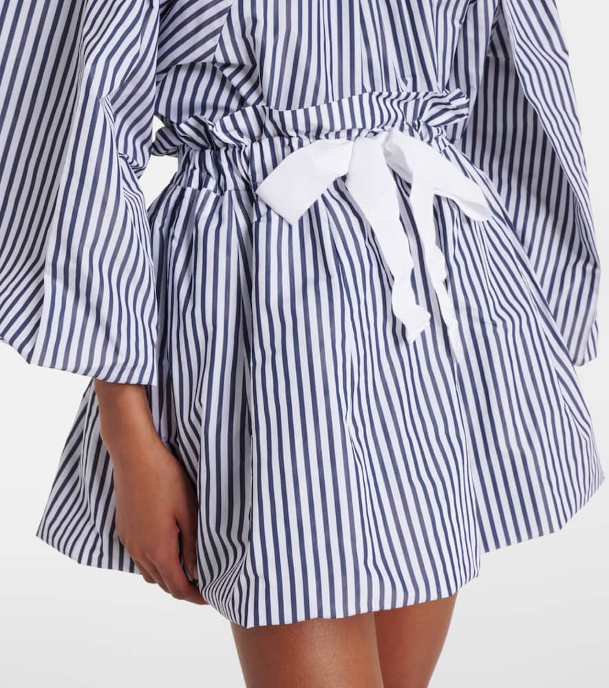 Striped miniskirt