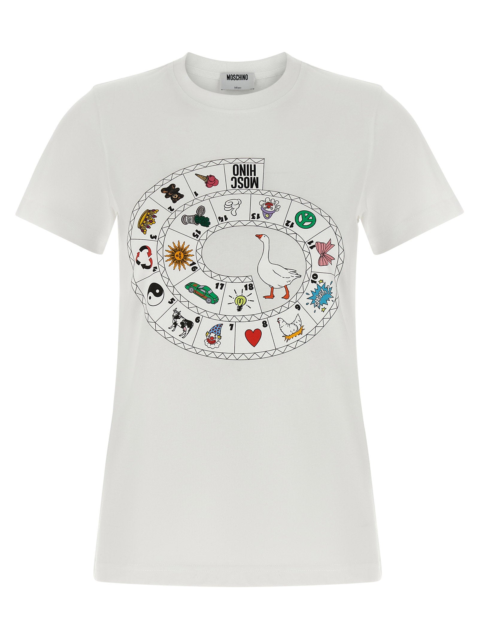 Gioco dell'Oca Print T-Shirt — White