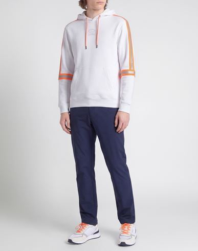 Man Sweatshirt White Size L Cotton