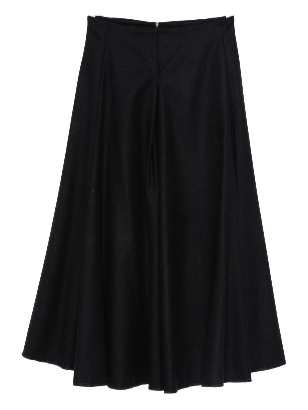 A-line design Cotton midi skirt