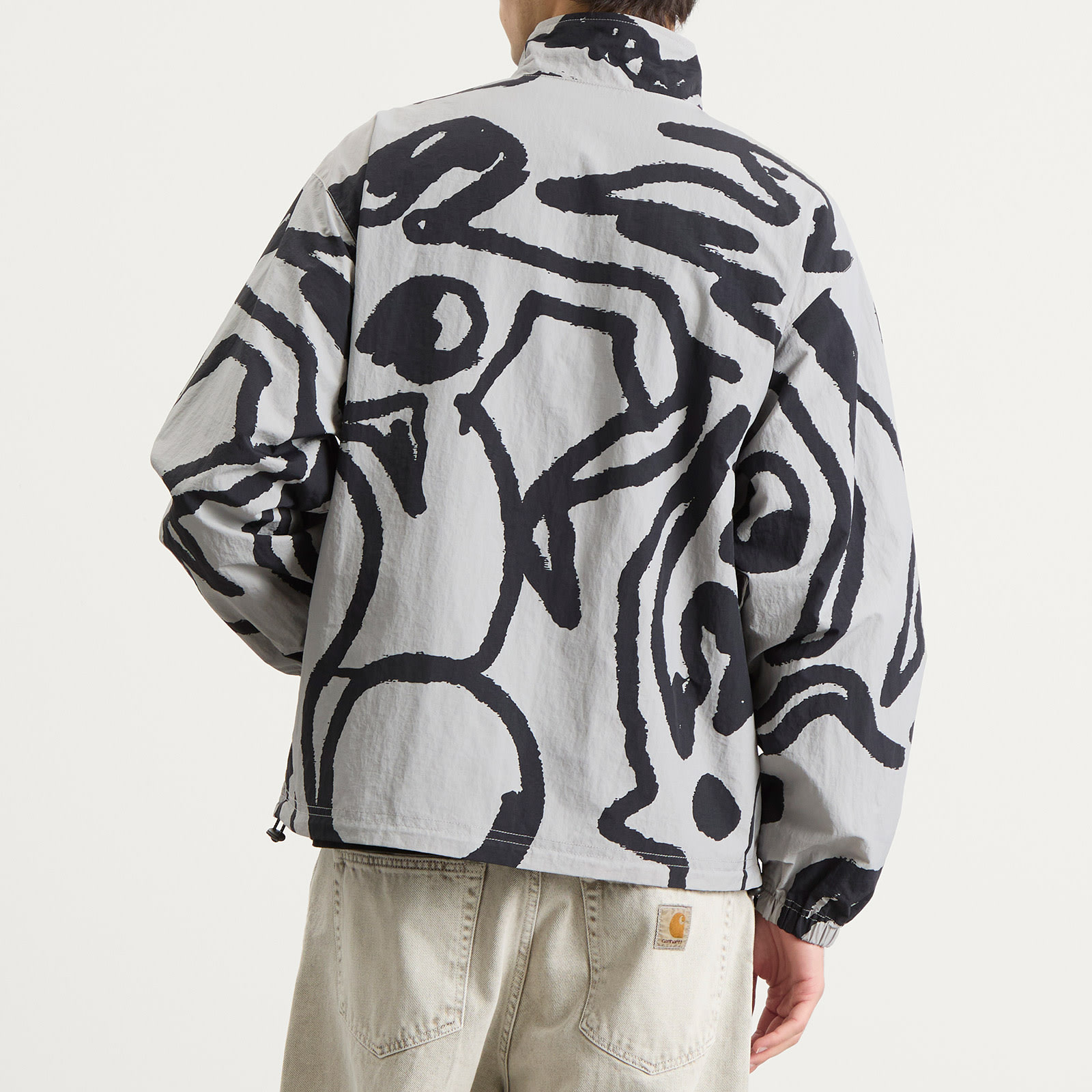 Men's Freak Scene Reversible Track Top in Grey