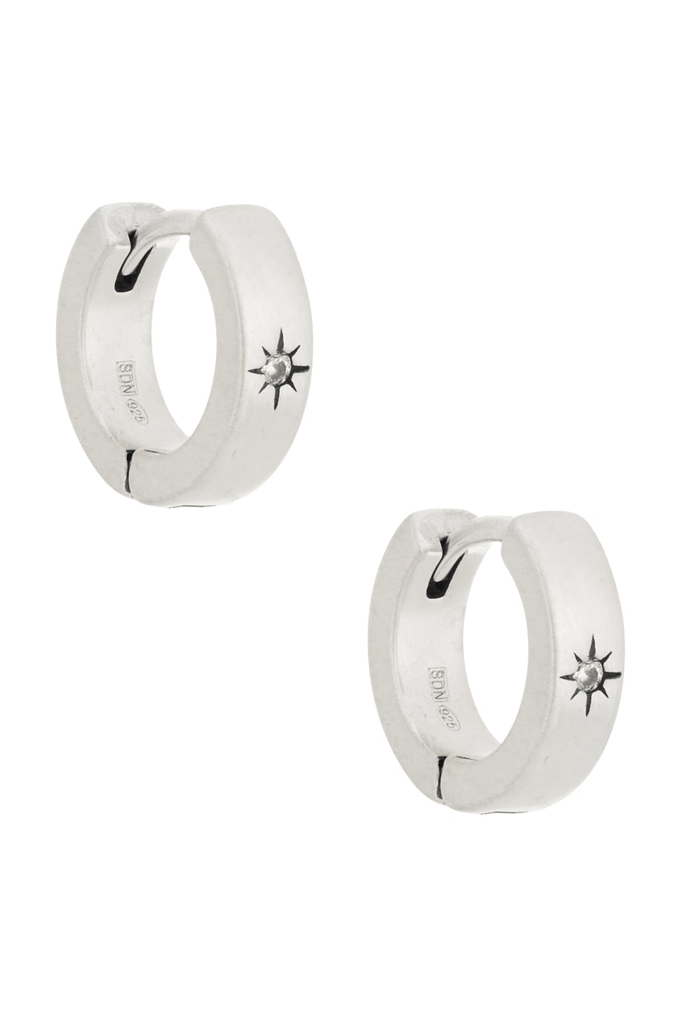 Serge de Nimes Asteria Earring in Metallic Silver