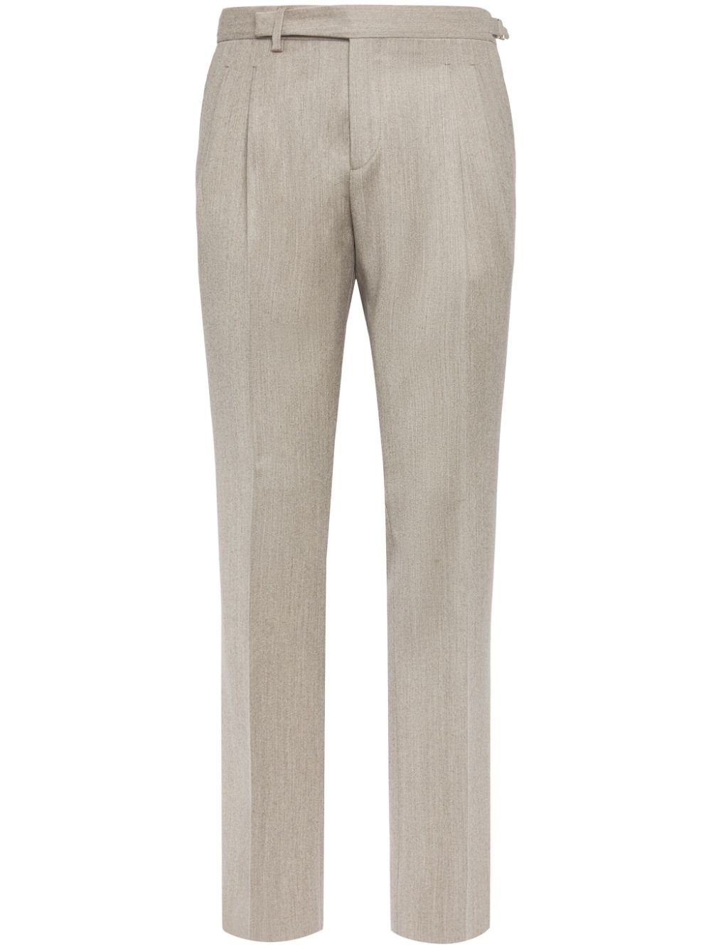 Flannel trousers - Neutrals