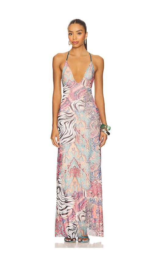 AFRM Romy Dress in Baby Blue,Pink. - XL also in 1X