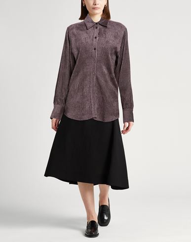 Crème Woman Shirt Purple Size 2 Viscose