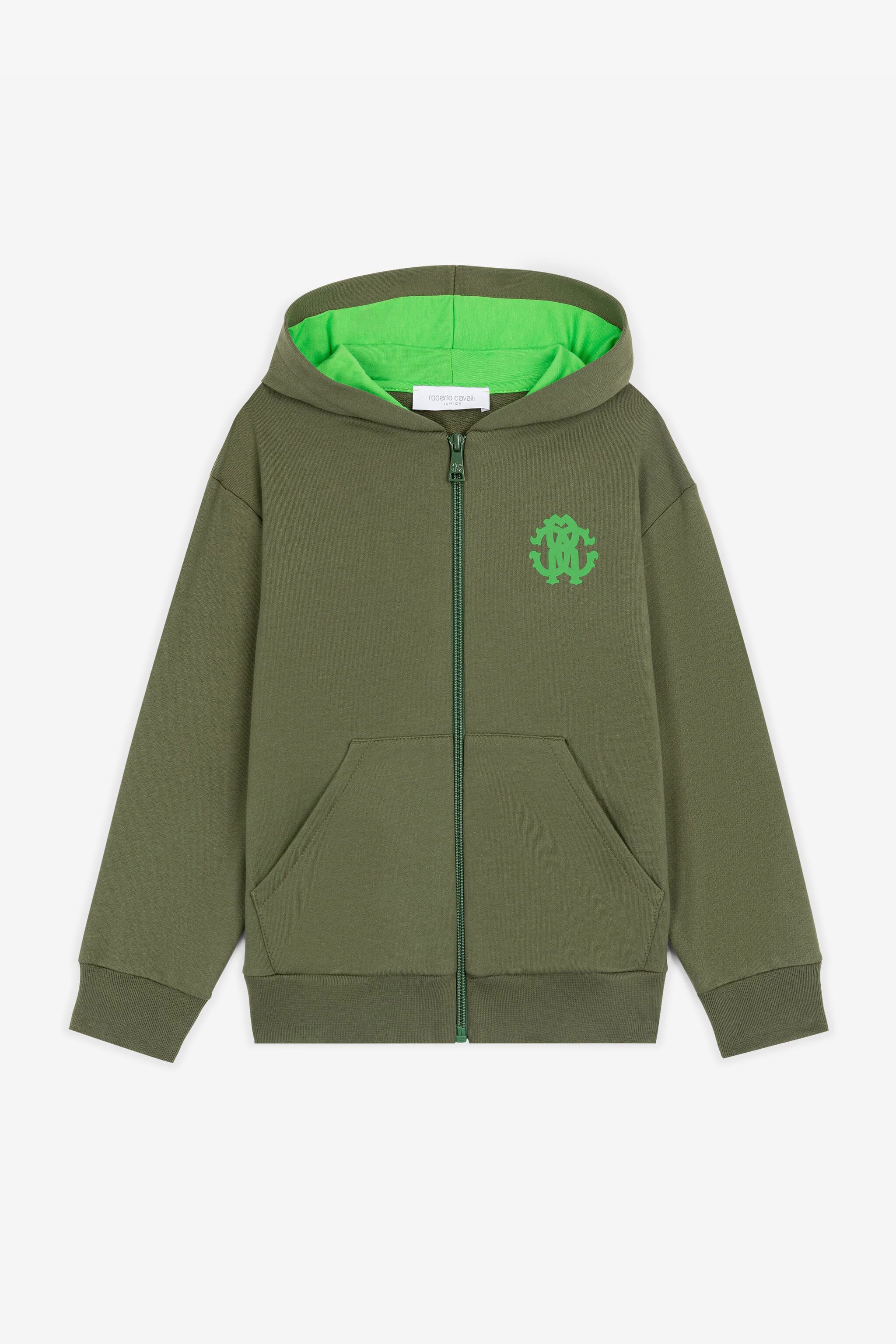 Rc Monogram Cotton Hoodie