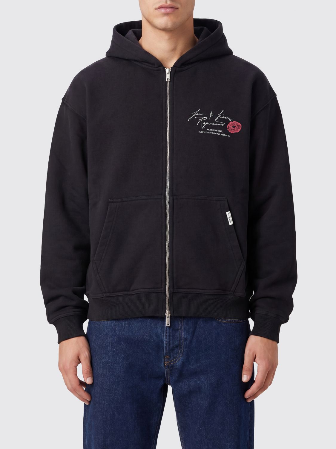 Sweatshirt Men color Black