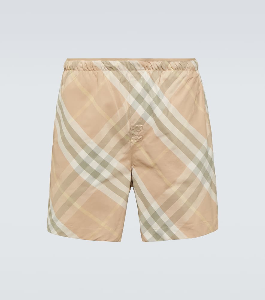 Check swim trunks