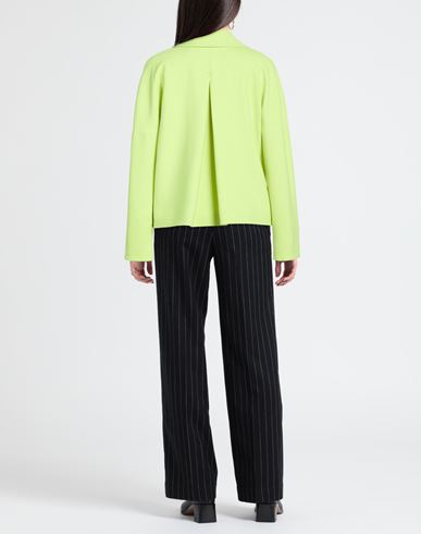 Woman Jacket Lime green Size 14 Polyester, Viscose, Elastane