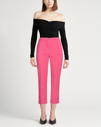 Sandro Ferrone Woman Pants Fuchsia Size 6 Polyester, Elastane