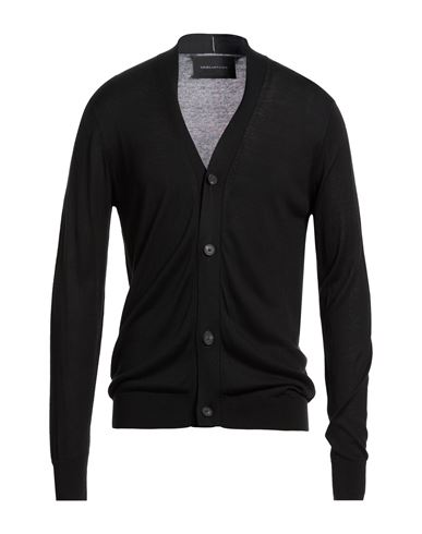 Man Cardigan Black Size 38 Mulberry silk