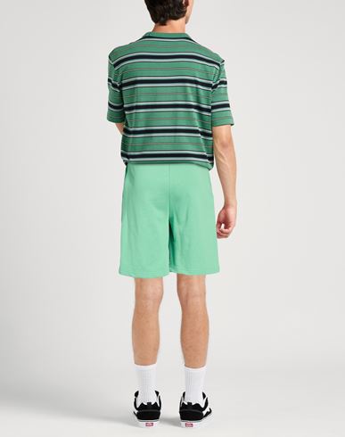 Man Shorts & Bermuda Shorts Green Size XXL Cotton, Polyester