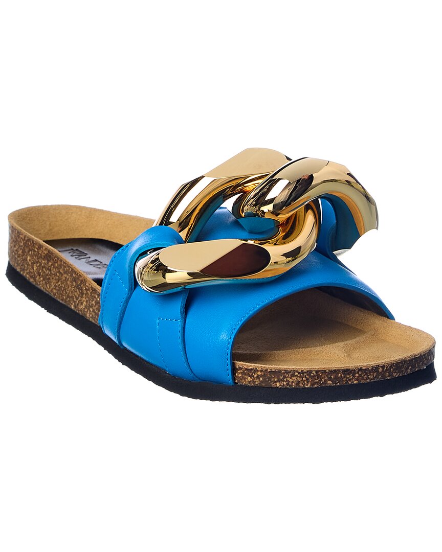 Chain Leather Sandal