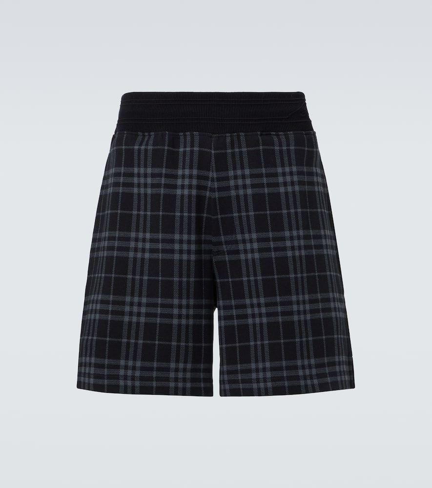Checked shorts
