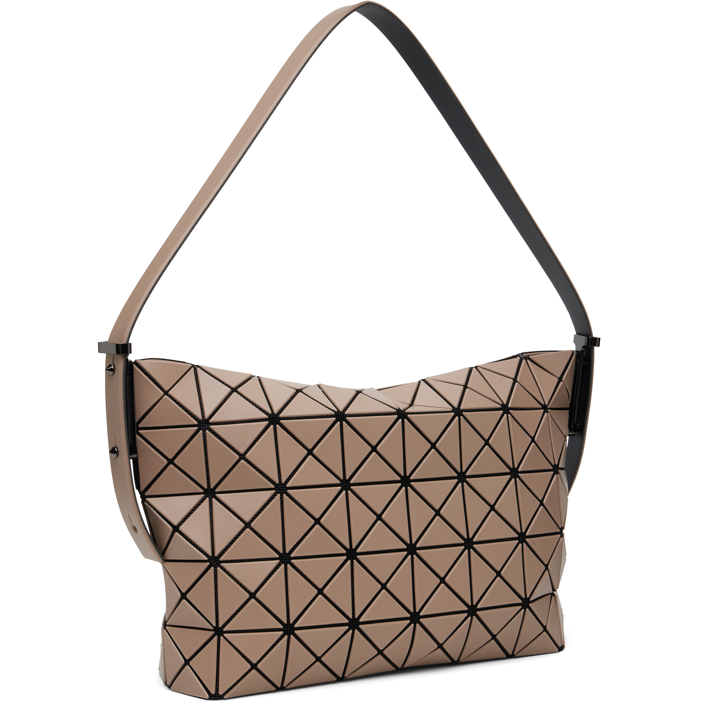 Taupe Musette Bag