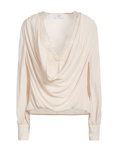 Woman Top Cream Size 10 Viscose