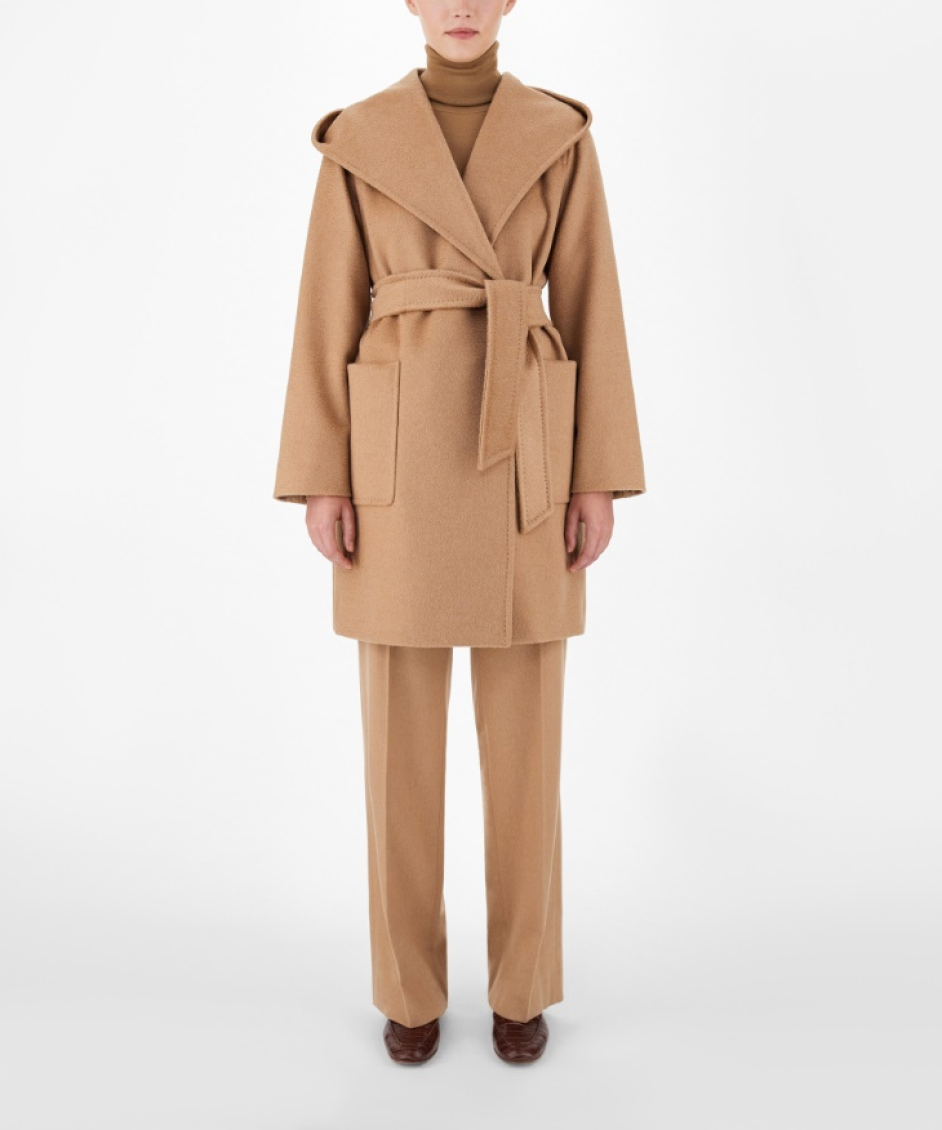 Camel Rialto Camel Wool Robe Coat