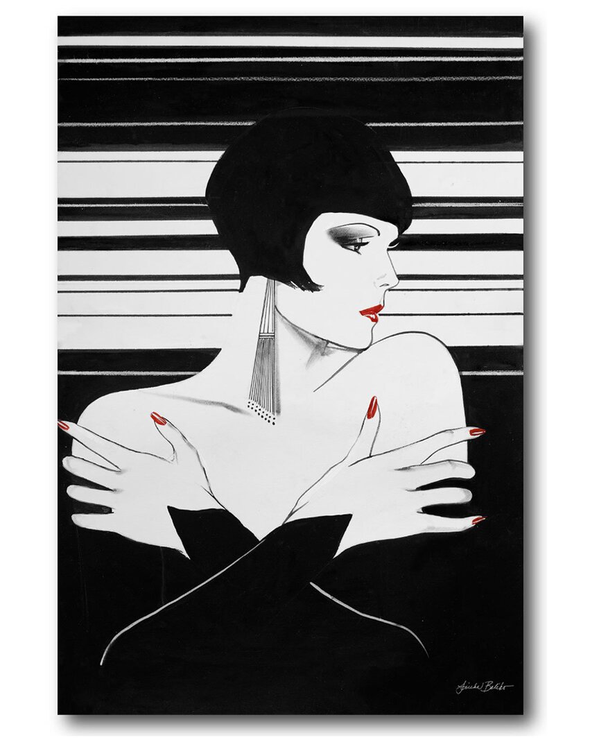 Black & White Fashion III Canvas Wall Art