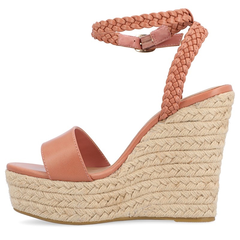 Women's Andiah Espadrille Wedge Sandals (Rose)
