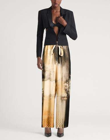 Woman Pants Marigold Size S Viscose