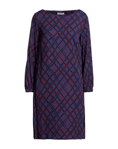 Rosso35 Woman Midi dress Bright blue Size 6 Viscose