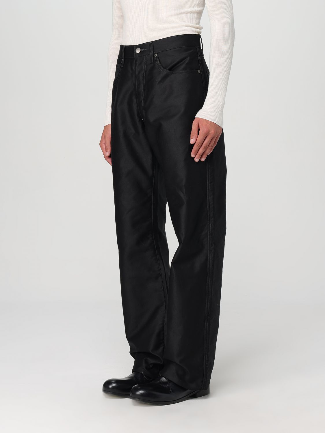 Four stitch-logo trousers - Black