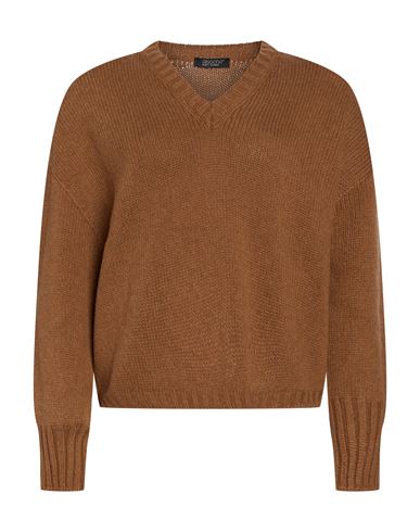 Woman Sweater Light brown Size 2 Cashmere