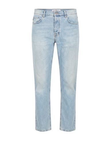 Man Jeans Blue Size 33 Cotton, Rubber