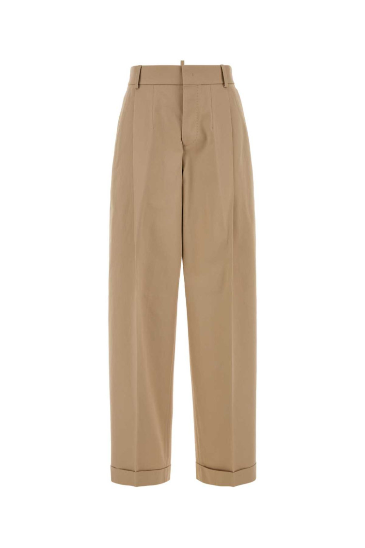 Dsquared2 - giant jen pleated trousers cuffed he