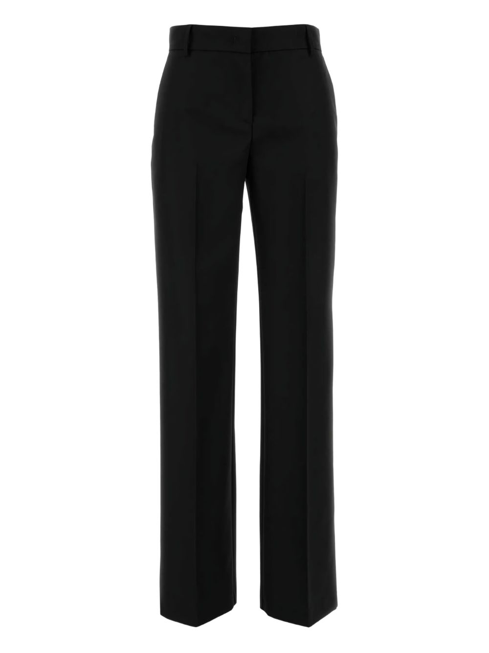Wool trousers - Black