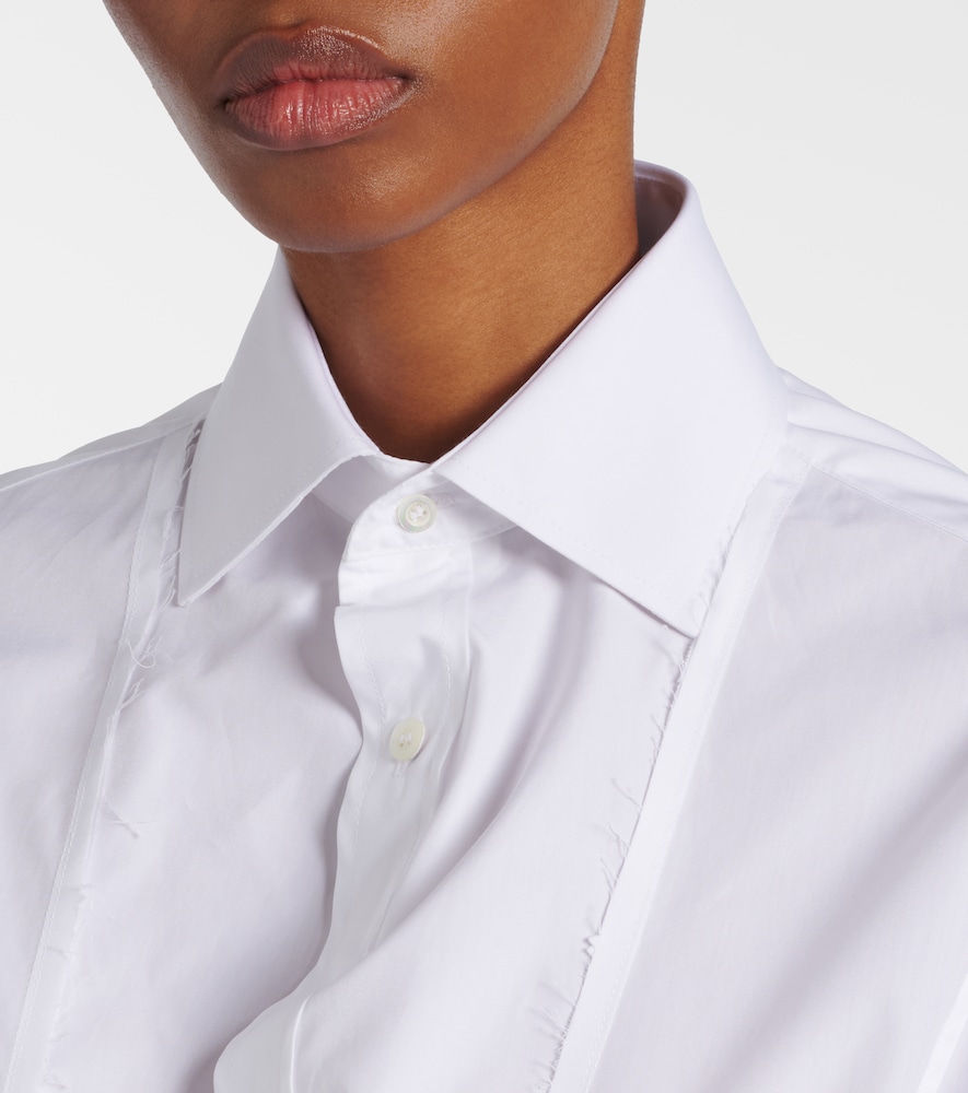 Cotton poplin shirt