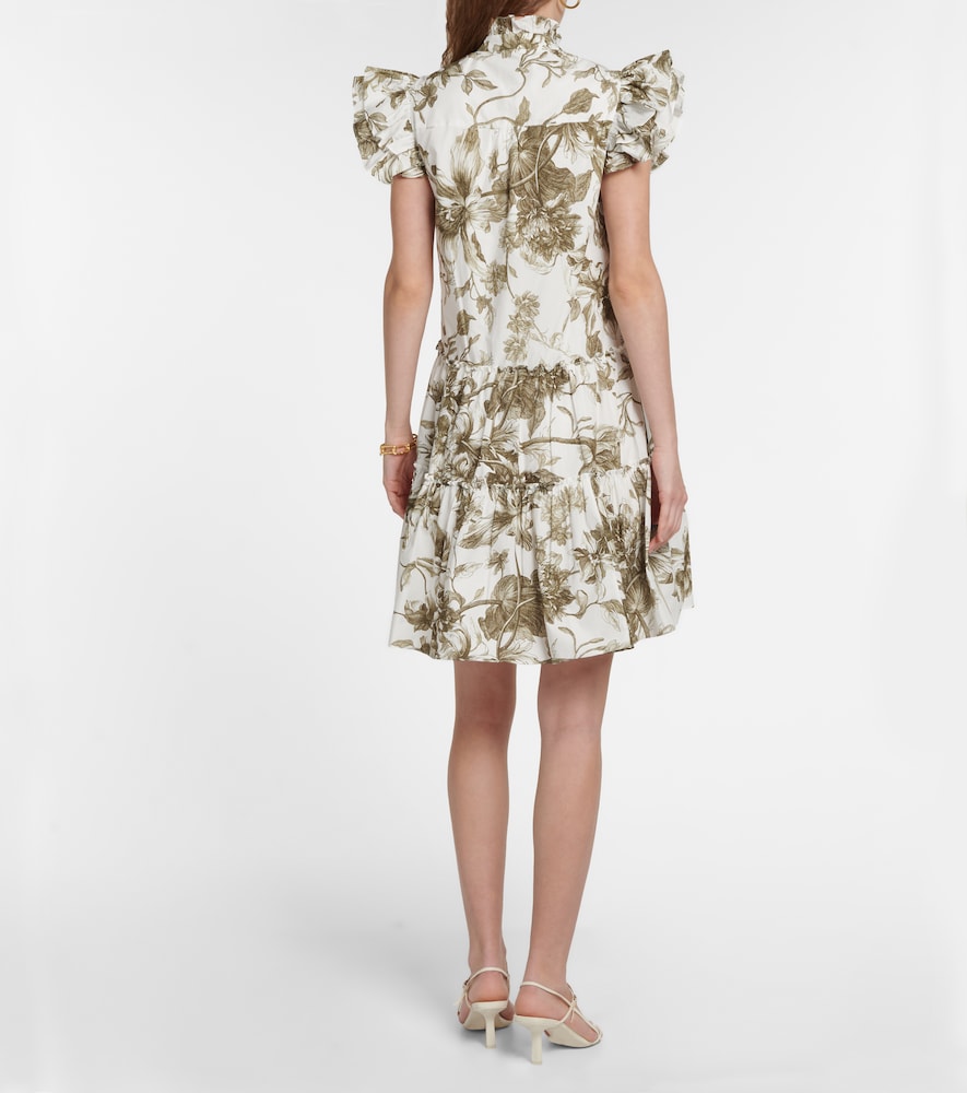 Erdem Pomona printed cotton minidress